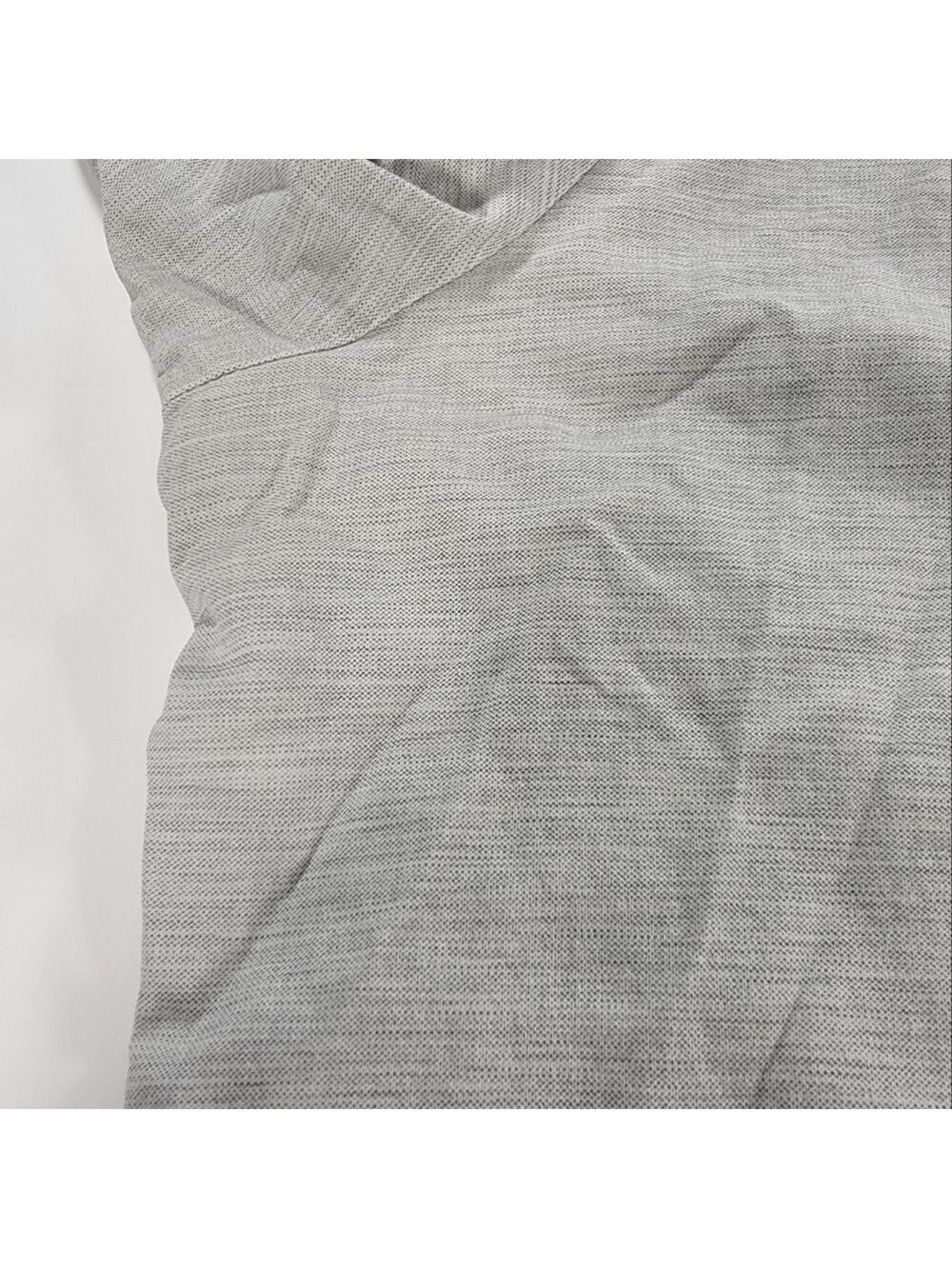 Butter Cloth Shirt Men 3XL XXXL Polo Long Sleeve Stretch Comfort Gray - Picture 5 of 14